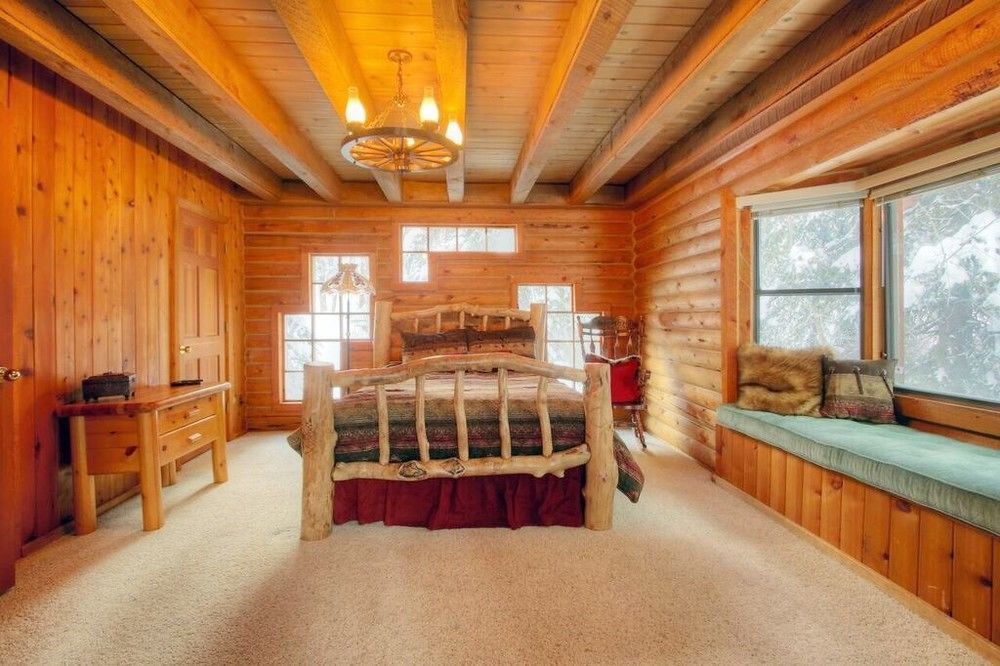 Log Cabin On The Stream Sundance Esterno foto