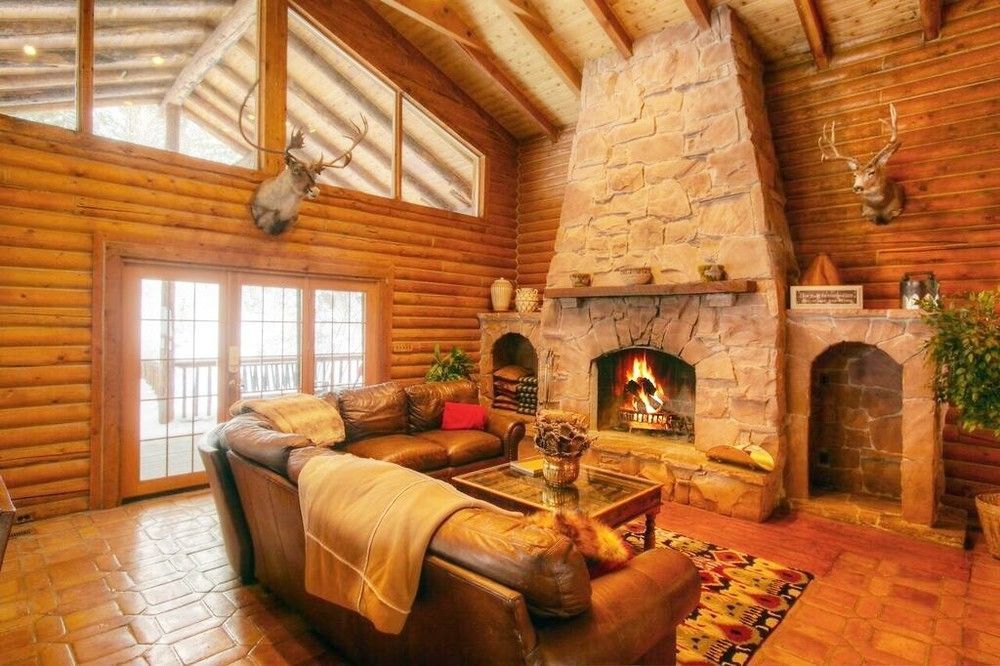 Log Cabin On The Stream Sundance Esterno foto