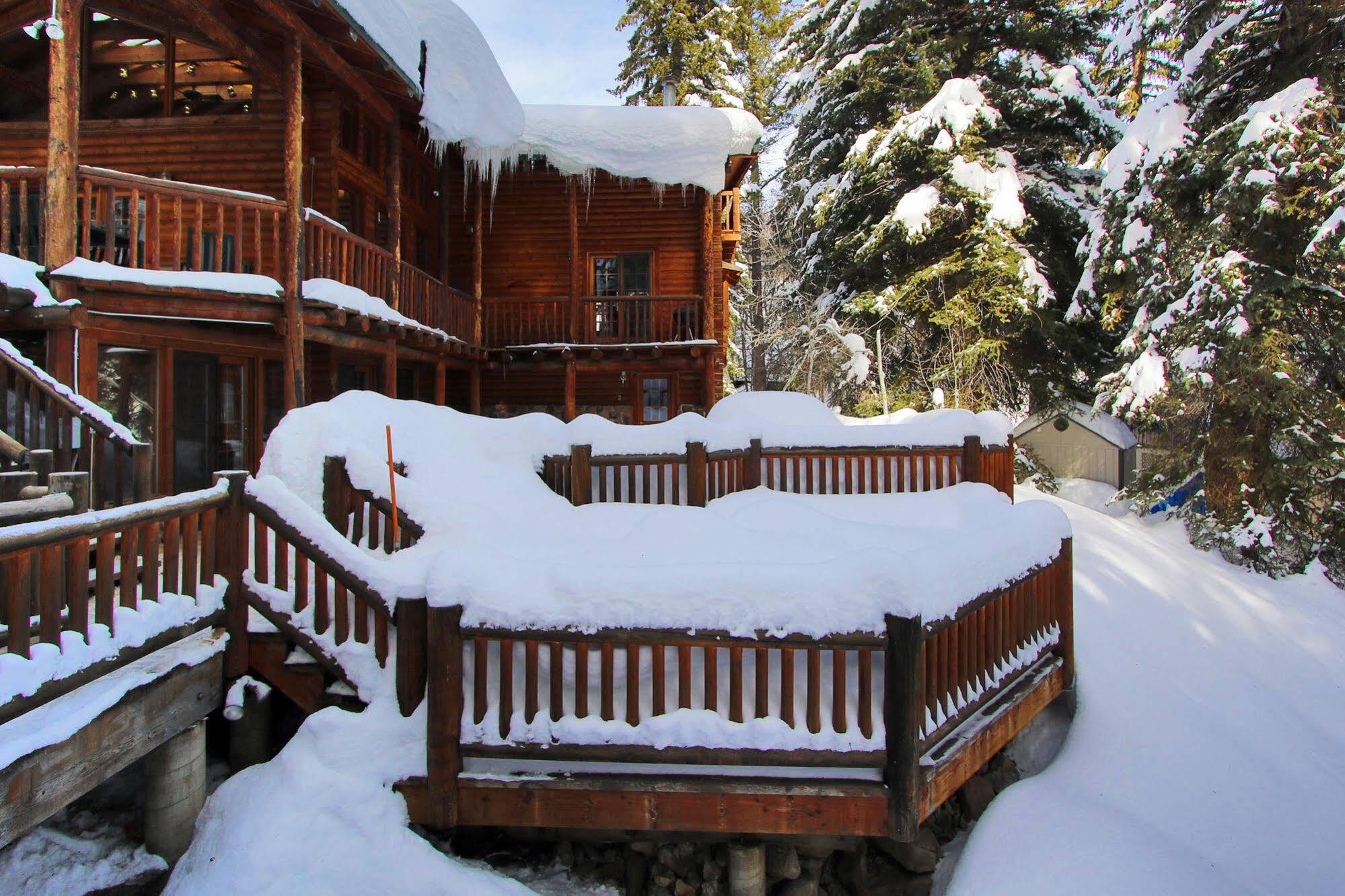 Log Cabin On The Stream Sundance Esterno foto